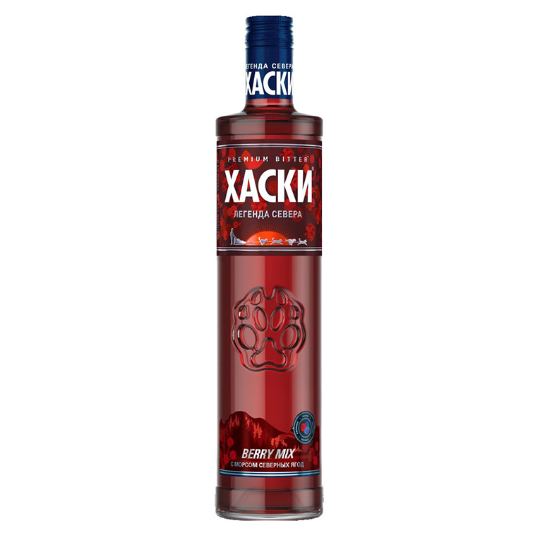 Настойка горькая Хаски Ягодный Микс 0,5