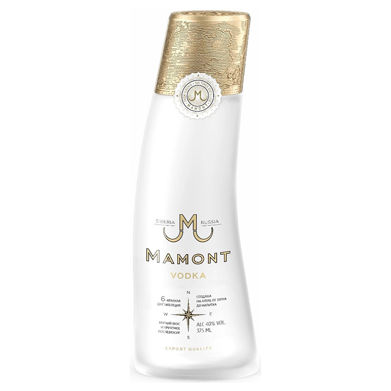 Водка Мамонт 0,375