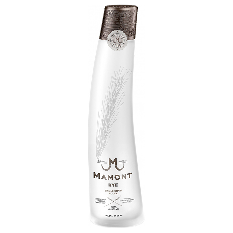 Водка Мамонт Ржаная 0,7