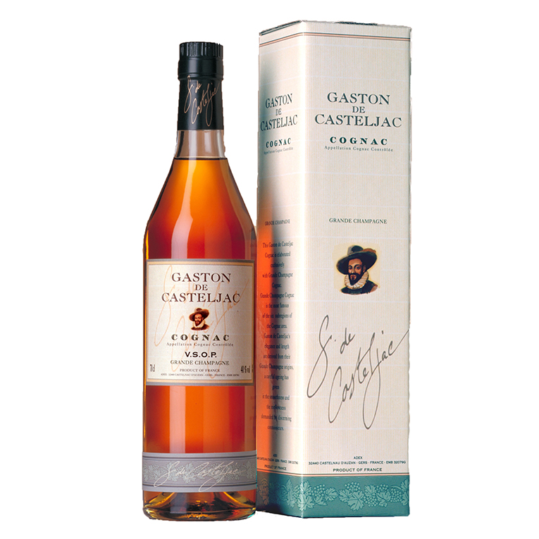 Коньяк Гастон де Кастельжак Гр. Шампань VSOP 0,7 (п/к) 0,7