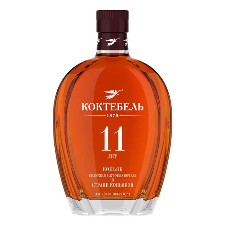 Российский коньяк Коктебель 11 0,5 0,5