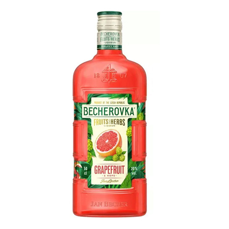 Ликер десерт Бехеровка Грейпфрут и хмель 0,5